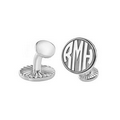 Alison & Ivy Round Original Monogram Cufflinks - 18 mm